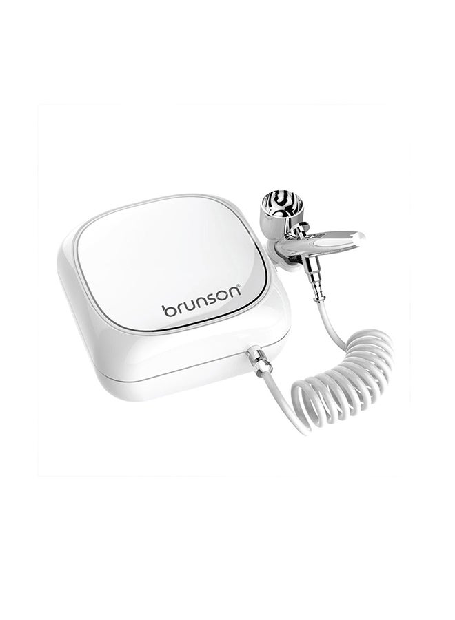 brunson Multi Purpose Dual Action Airbrush Mini Air Compressor Set Gravity Feed Air Brush Kit For Art Painting Manicure Craft Tattoo Nails Art Cake Spray Model Air Brush Nail Tool Set Baw - Image 1