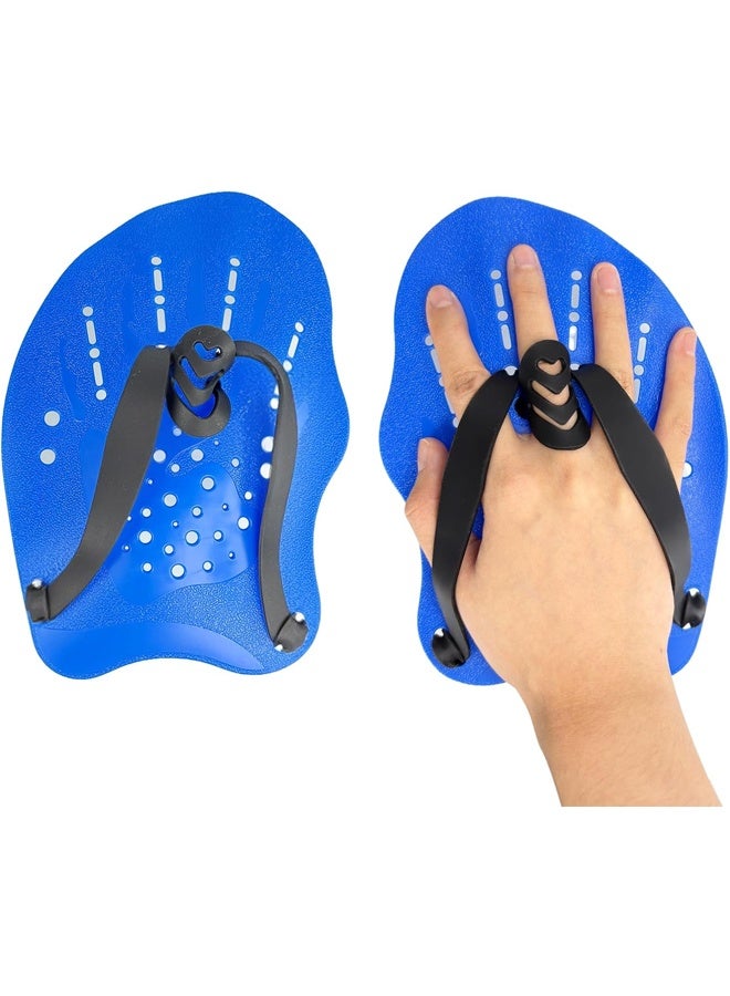 1 Pair of Hand Fins Improve Your Swimming Technique and Swimming Speed, Swimming Training Aid, Hand Paddles For Aquatic and Pool Swimming - Image 4