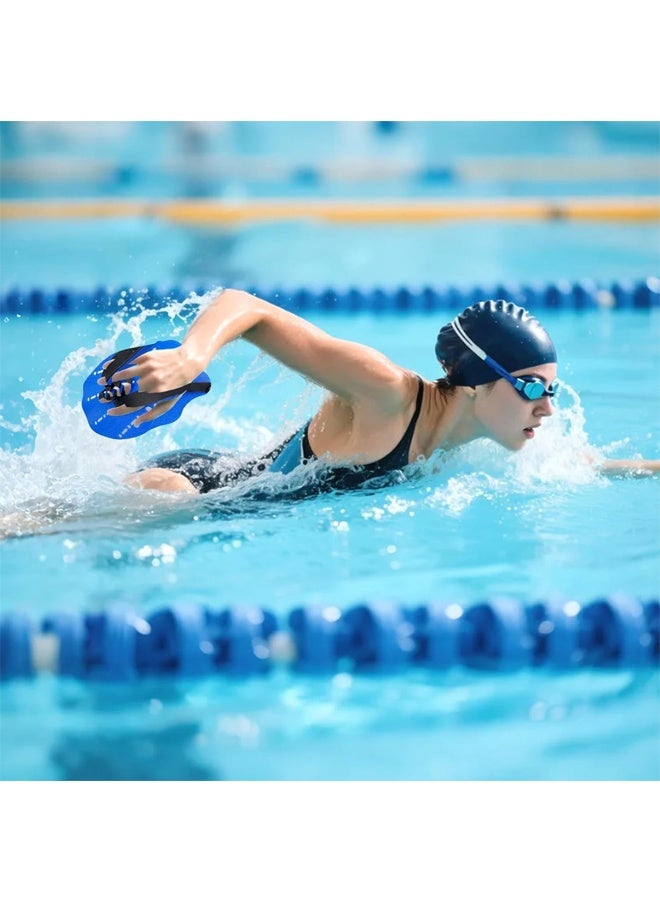 1 Pair of Hand Fins Improve Your Swimming Technique and Swimming Speed, Swimming Training Aid, Hand Paddles For Aquatic and Pool Swimming - Image 3