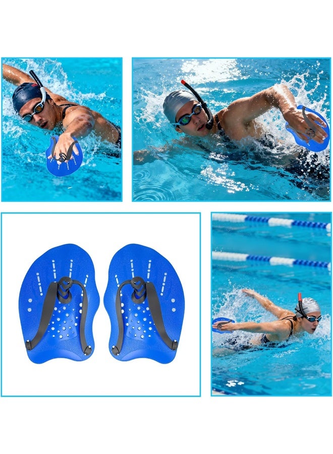 1 Pair of Hand Fins Improve Your Swimming Technique and Swimming Speed, Swimming Training Aid, Hand Paddles For Aquatic and Pool Swimming - Image 2