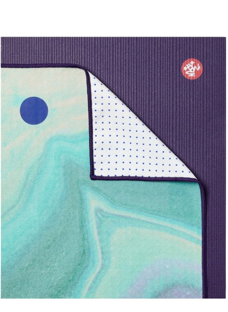 Manduka Yogitoes Skidless Mat Towel 2.0 Amethyst Intuition 71 Inch - Image 4