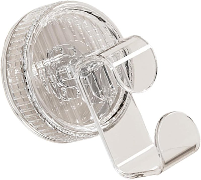 Transparent Strong Adhesive Wall Hook For Bathroom Organization Holds Basins No Drilling - Image 2