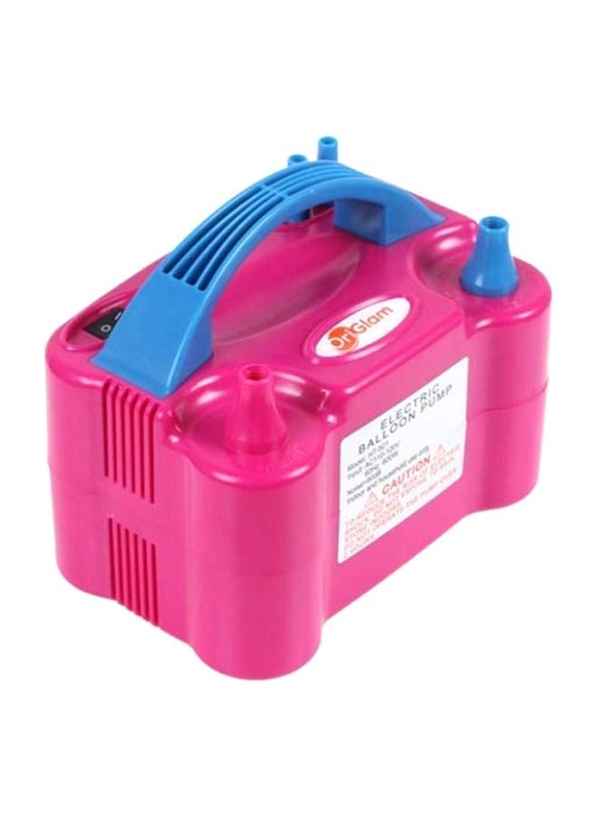YOUMAY Electric Balloon Pump Pink/Blue - Image 1