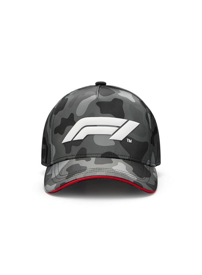 Fuel For Fans Formula 1 - Official Merchandise - F1 Camo Hat - Unisex - Black - Size: One Size  - Image 1