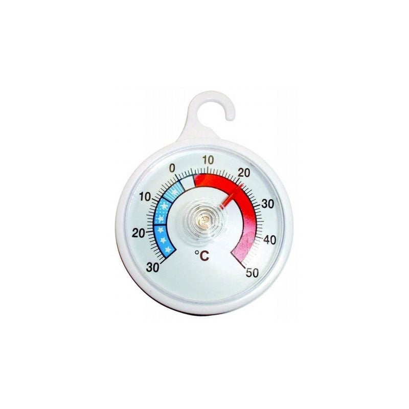 ETI Cooking Thermometers Fridge Freezer Thermometer with Colour Coded Zones 