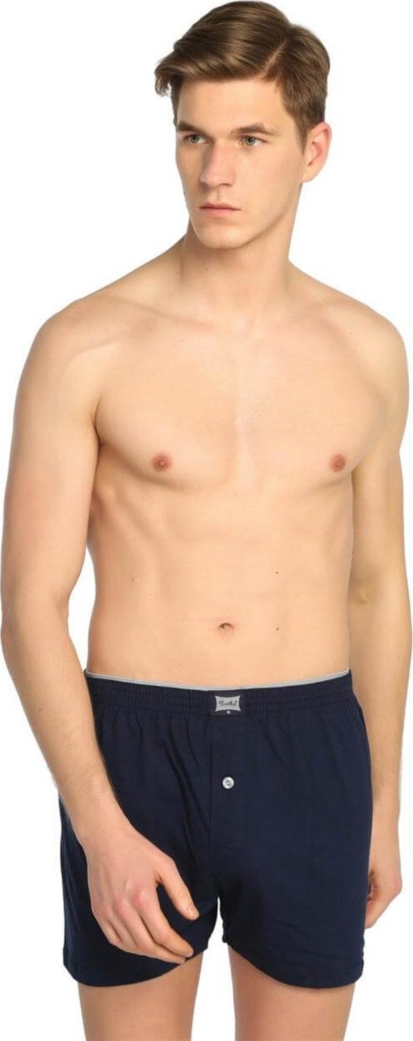Tutku Passion 3-Pack Buttoned Straight Men's Boxer - Image 2