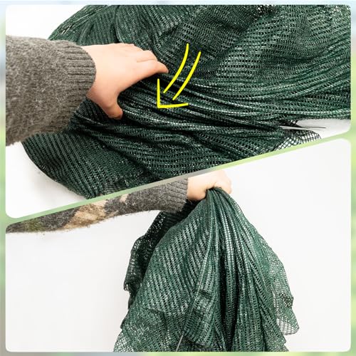 warmfarm 2 in 1 Portable Greenhouse Protection from Sun Heat,Garden Tunnel Shade Net Cover with Quick-Release Technology,Row Covers for Vegetables Plant Cover from Sun (Pack 2) - Image 5