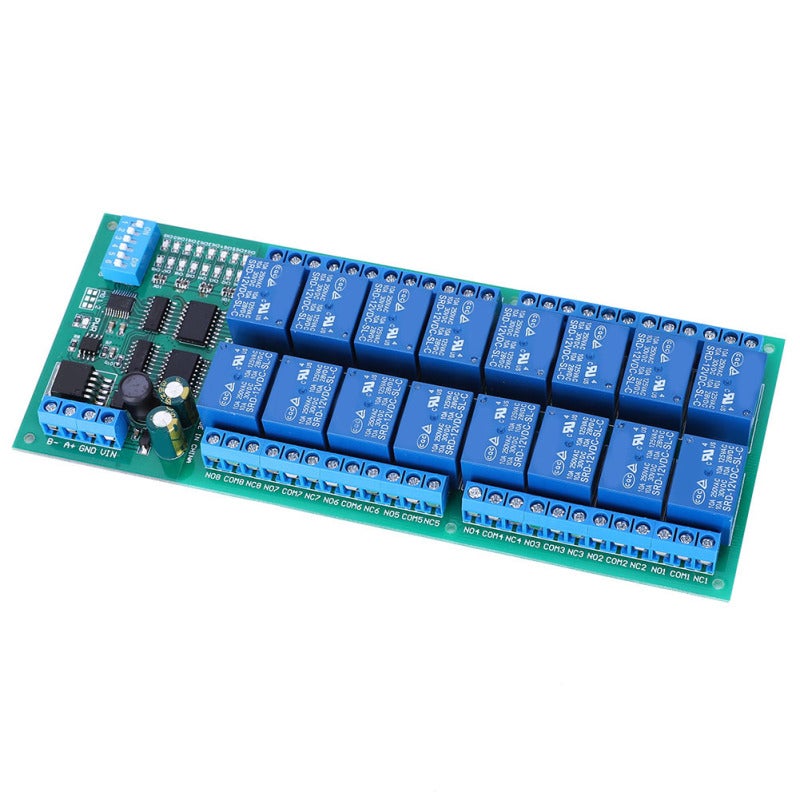 Relay Control With 6 Working Modes And Delay Function - Supports Serial Port AT Command Configuration For DIN Rail Mounting - Image 1