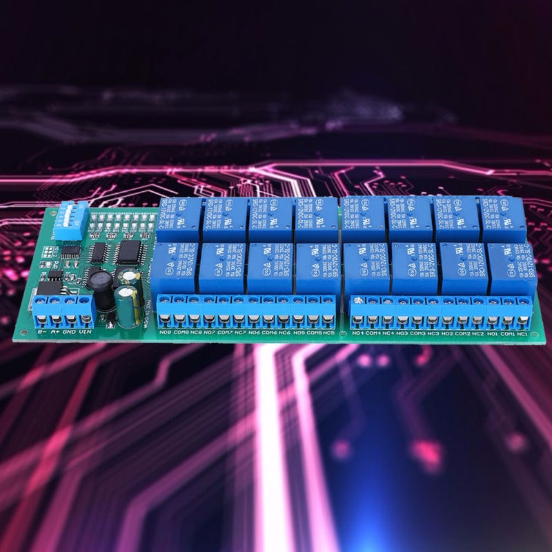 Relay Control With 6 Working Modes And Delay Function - Supports Serial Port AT Command Configuration For DIN Rail Mounting - Image 3