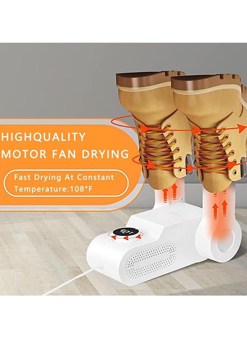 AROAQ - Shoe Dryer Electric,glove Dryer,120 Minutes Timing, One Key Drying, Automatic Power Off, Porous Heat Dissipation, Used for Ski Boots, Shoes, Gloves, Hats, Socks - Image 1