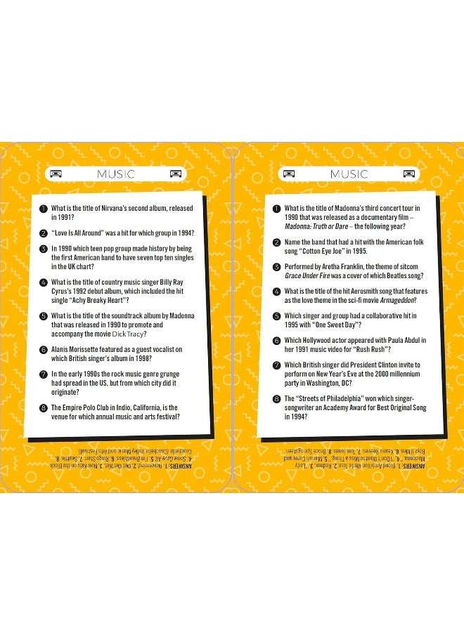 Best of the 90s: The Trivia Game: The Ultimate Trivia Challenge