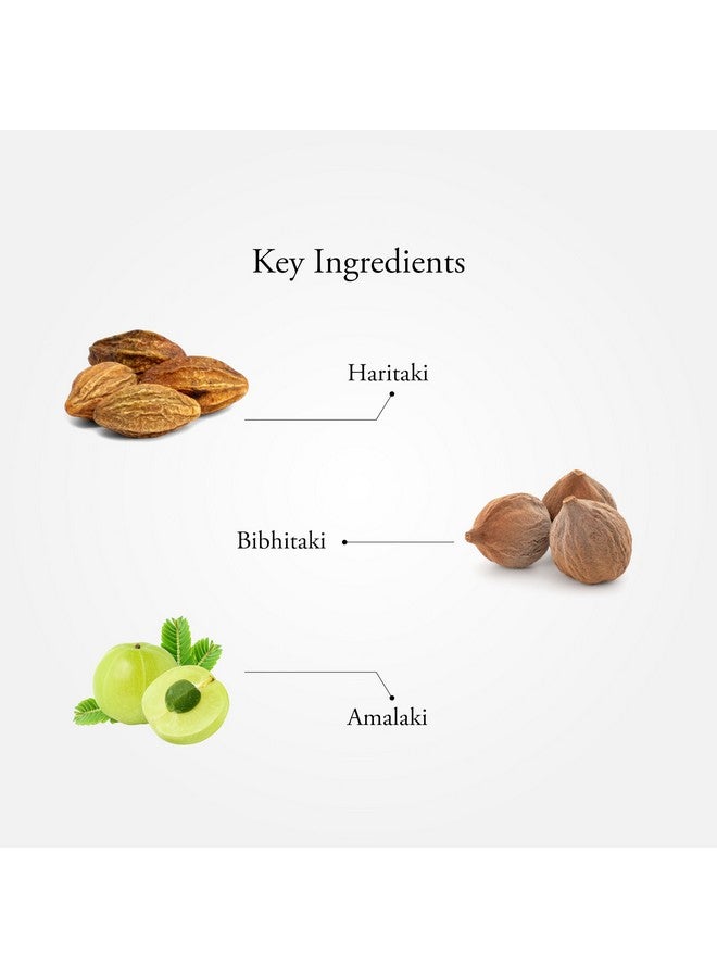 SITARAM كبسولات سيتارام أيورفيدا تريهالا 60 عدد | مستخلص أكثر قوة 600 ملغ (علامات تجارية أخرى - 250 ملغ) | كبسولات تريهالا لصحة العيون | تبقي بعيدًا عن الشيب والتجاعيد | صحة الأمعاء | تحسن الهضم. - Image 3