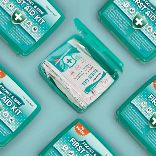 General Medi 420 Piece First Aid Kit, 6 Individual Boxes of 70 Items Each - Contains Premium Medical Supplies for Travel, Home, Office, Vehicle, Camping, Workplace & Outdoor (420 pcs, 6 Pack) - Image 4