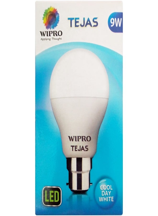 ويبرو مصباح LED من نوع Wipro Tejas Base B22 بقوة 9 وات (ضوء نهاري بارد) - Image 1
