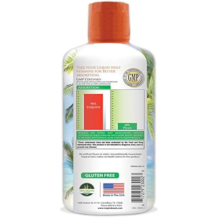 Tropical Oasis Cinnabalance – Liquid Cinnamon Supplement w/ Cinnamon Bark, Aloe Vera, Ginger Root, Green Tea & Antioxidants - 32 oz, 32 servings - Image 3