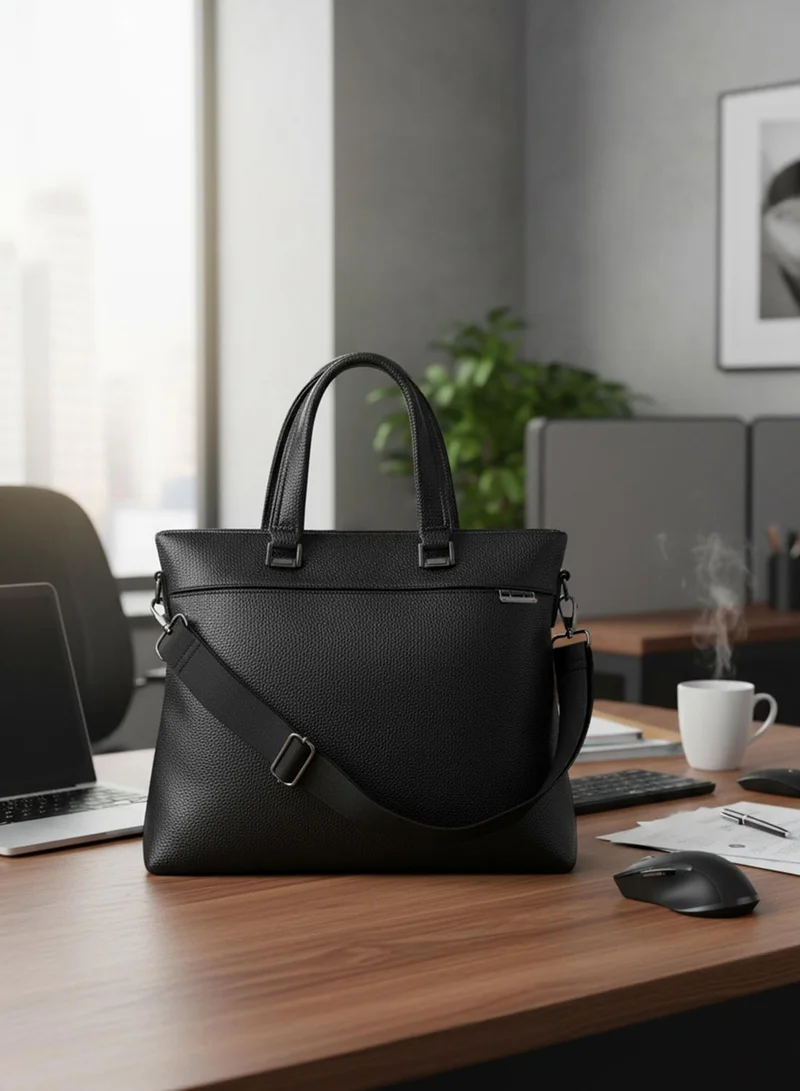 Robert Wood Printed 14 Inch Office Laptop Bag