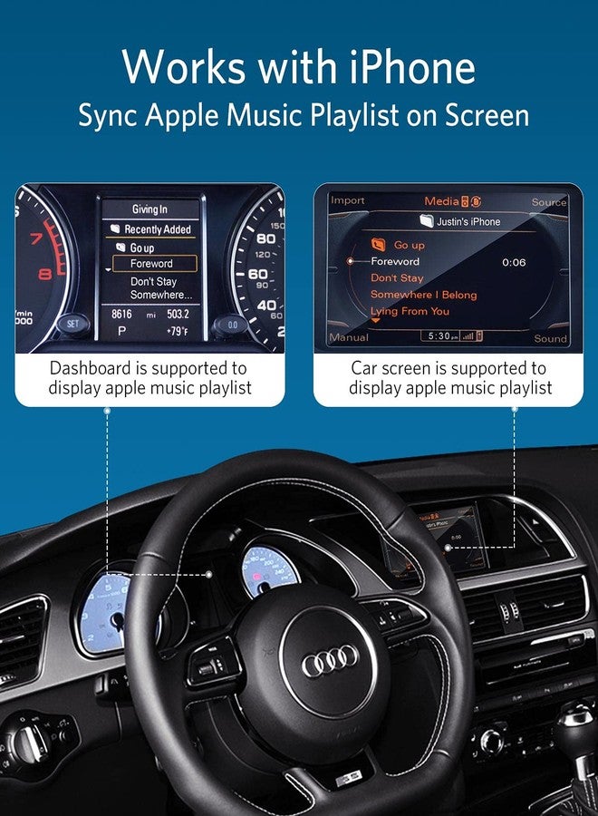 INVERY Airdual Bluetooth Adapter for BMW Mini Cooper iPod iPhone Y Cable and Diversified Cars with iPod Music Interface - Image 4