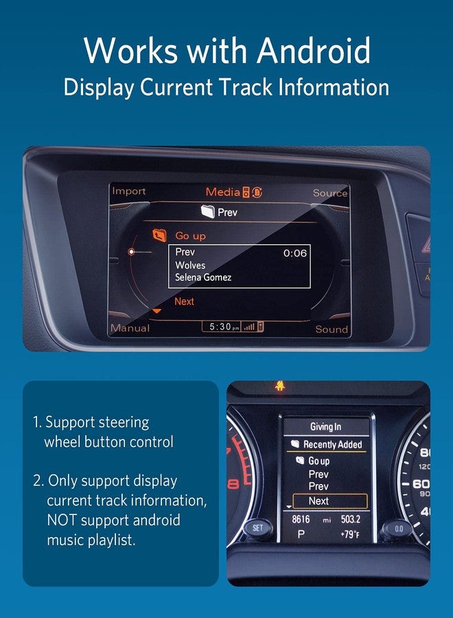 INVERY Airdual Bluetooth Adapter for BMW Mini Cooper iPod iPhone Y Cable and Diversified Cars with iPod Music Interface - Image 5