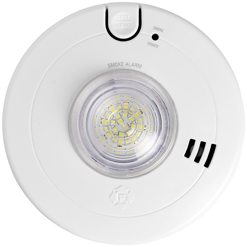 First Alert BRK 7020BSL Hardwired Hearing Impaired Smoke Detector with LED Strobe Light white - Image 2