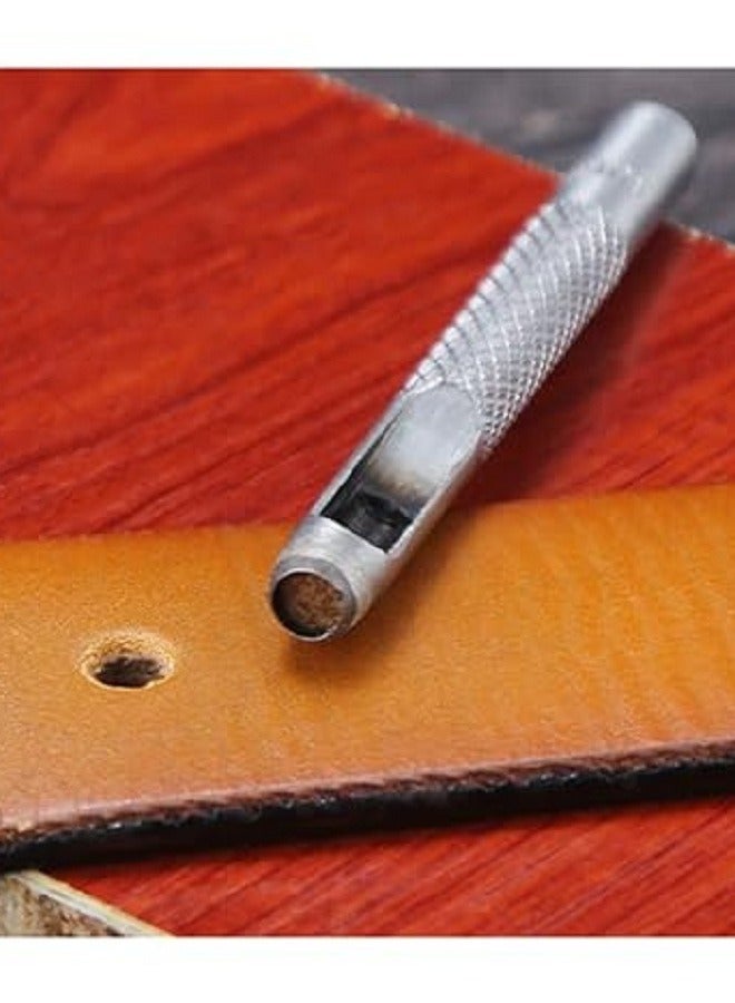Leather Hole Punch  9 PCS 2.5-10mm Belt Hole Puncher Cylindrical Leather  - Image 3