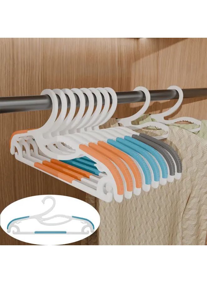 Grey 5 Pack Heavy Duty Swivel Hangers With Non Slip Sleeve Design For Closet Organization - Image 1