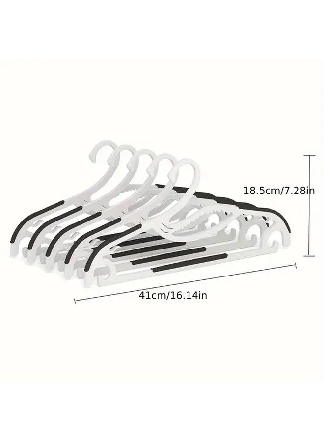 Grey 5 Pack Heavy Duty Swivel Hangers With Non Slip Sleeve Design For Closet Organization - Image 3