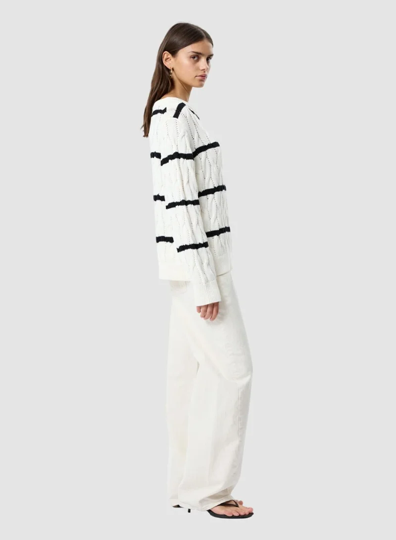 French Connection Mozart Chunky Cable Knit