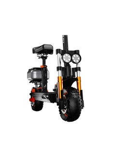 Crony M5 Pro 1500W Adult E-Scooter, 48V 18AH 10"Off-Road tires, 30-45km Range, Dual Suspension & Disc Brakes, Aluminum Frame, Bluetooth Speaker, Mobile App Control Electric Scooter, Rear Luggage Box, Rearview Mirror, Dual LED Headlamps, IPX4 Waterproof, Capable of Reaching 80KM Travel Performance, Heavy Duty All-Terrain Portable Ebike Foldable Hign Configuration E-SkateBoard, High-Performance Brushless Motorized Commuter Tools  - Image 2