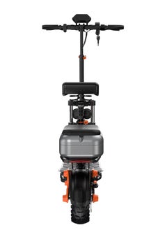 Crony M5 Pro 1500W Adult E-Scooter, 48V 18AH 10"Off-Road tires, 30-45km Range, Dual Suspension & Disc Brakes, Aluminum Frame, Bluetooth Speaker, Mobile App Control Electric Scooter, Rear Luggage Box, Rearview Mirror, Dual LED Headlamps, IPX4 Waterproof, Capable of Reaching 80KM Travel Performance, Heavy Duty All-Terrain Portable Ebike Foldable Hign Configuration E-SkateBoard, High-Performance Brushless Motorized Commuter Tools  - Image 4