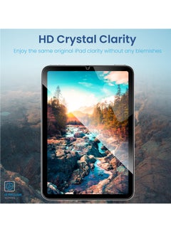 Remson Remson Tempered Glass Screen Protector HD Clear 9H Hardness With Auto Alignment Kit Compatible for Apple iPad Mini 6 2021 8.3 Inch 6th Generation 2 Pack  - Image 3