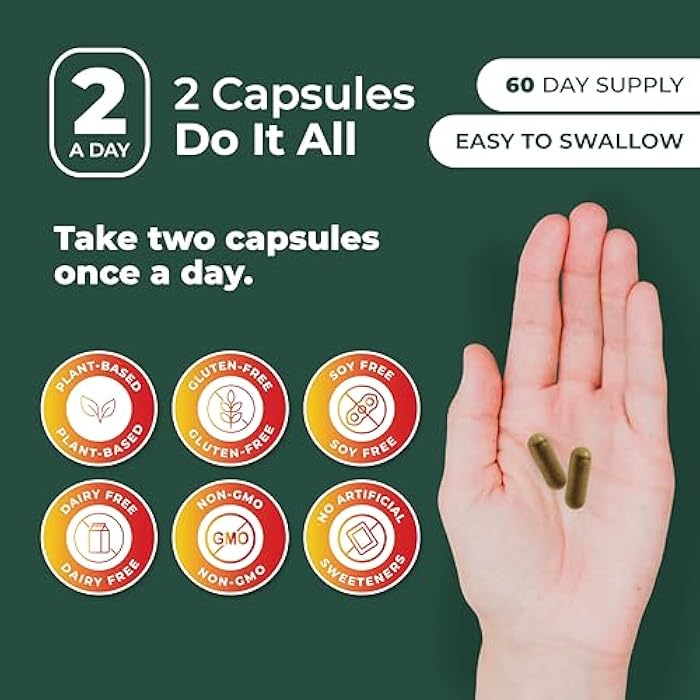 PUREPREMIUM SUPPLEMENTS PurePremium Berberine with Ceylon Cinnamon Complex - 1500mg Berberine Supplement HCl, Cinnamon & Turmeric Supplement Supports Blood Sugar Levels Already Within Normal Range - 2 Month Supply, 120ct - Image 5