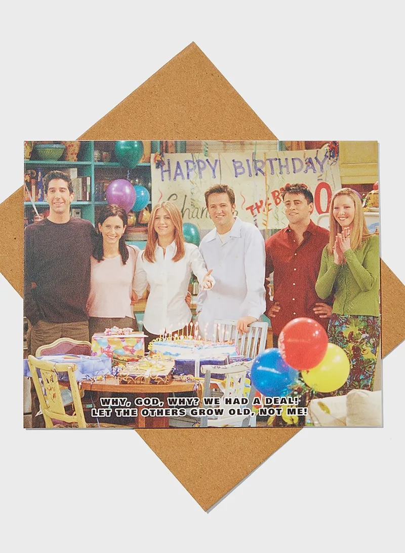Typo Friends Let The Others Get Old Funny Birthday Card