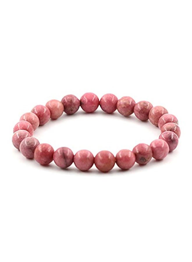 Clearain 8mm Natural Gemstones Round Beads Energy Power Crystal Chakra Reiki Healing Elastic Stretch Bracelet 7 Inch Unisex, 7 inches, Gemstone, crystal - Image 1