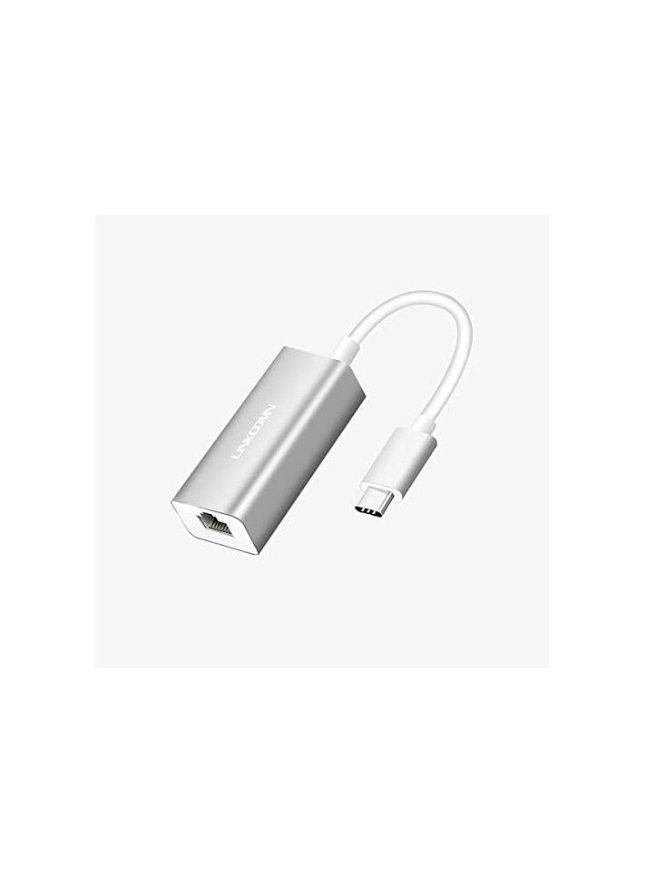 LINKCOMN - USB C to Giga Ethernet Adapter Linkcomn LC-SA02 - Image 1