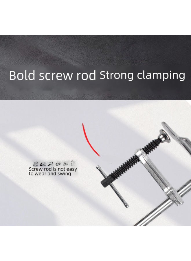Tian Da Work Woodworking Multi-function Clamp Fixed Heavy Duty T-handle Clamp Tightener Tool-Specification Model:TDF01-500 * 100-D (guide Rod 19.5*9.5)  - Image 4