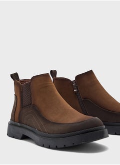 Robert Wood Suede Pull On Boots  - Image 4