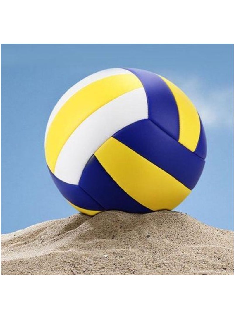 Official Size 5 Volleyball Soft Ball Made of High Quality and Long Lasting Materials Suitable for Indoor and Outdoor Use for Playing at the Gym and Training at the Beach - Image 4