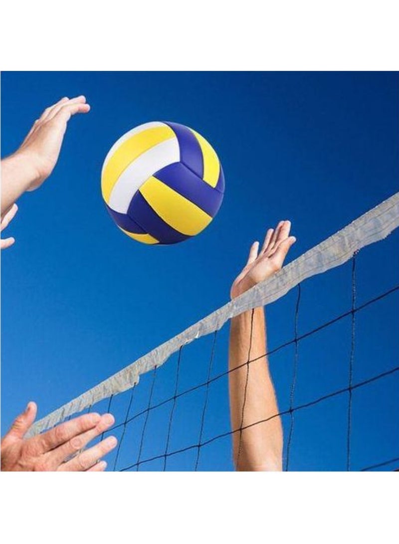 Official Size 5 Volleyball Soft Ball Made of High Quality and Long Lasting Materials Suitable for Indoor and Outdoor Use for Playing at the Gym and Training at the Beach - Image 5