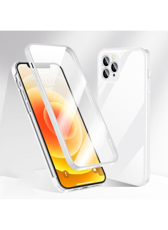 اس-توب جراب هاتف زجاجي بتغطية كاملة 360 لهاتف iPhone 13 Pro Max - Image 1