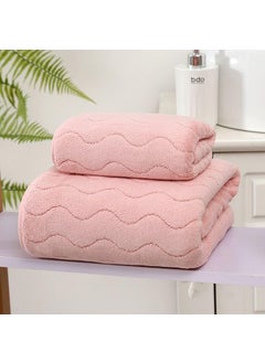 Reexplore Reexplore Super Absorber Light Weight Microfiber Bathing Towel Soft Quick Dry Bath Towel for Men Women with Hand Towel Combo 70 x 140cm 35 X 70 cm 350 GSM 1 Bath Towel 1Hand Towel 