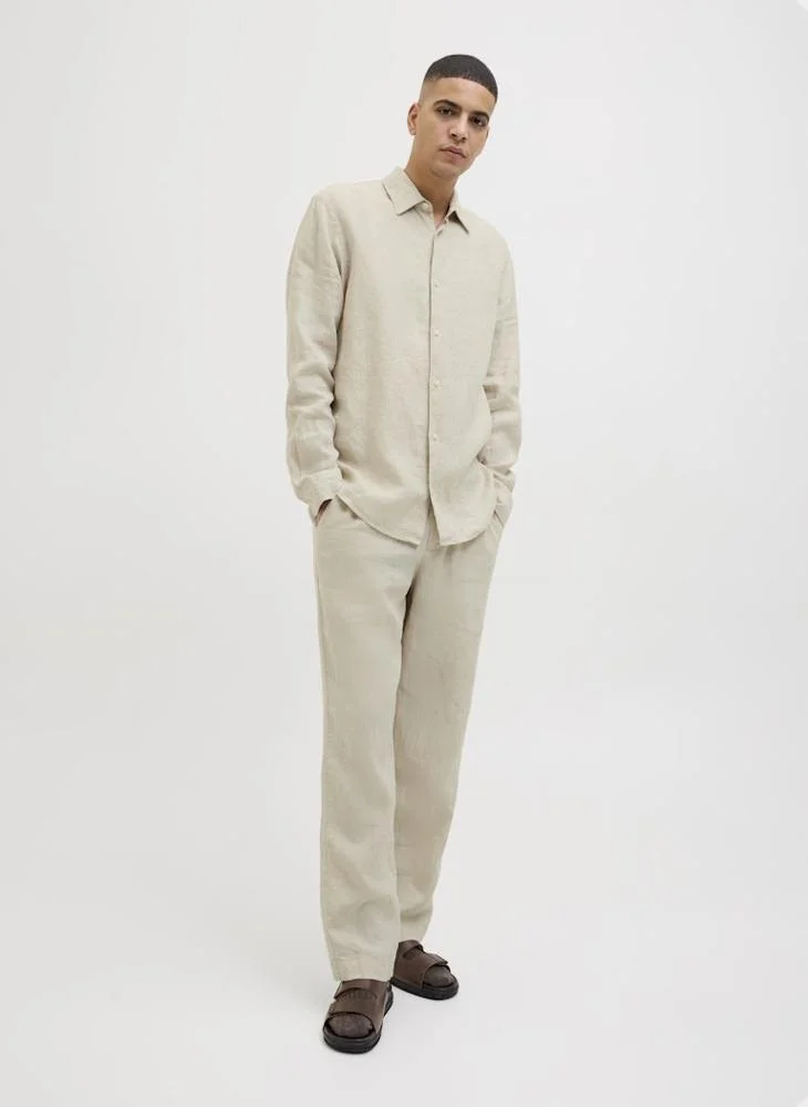 JACK & JONES Jprcclawrence Linen Regular Fit Shirt
