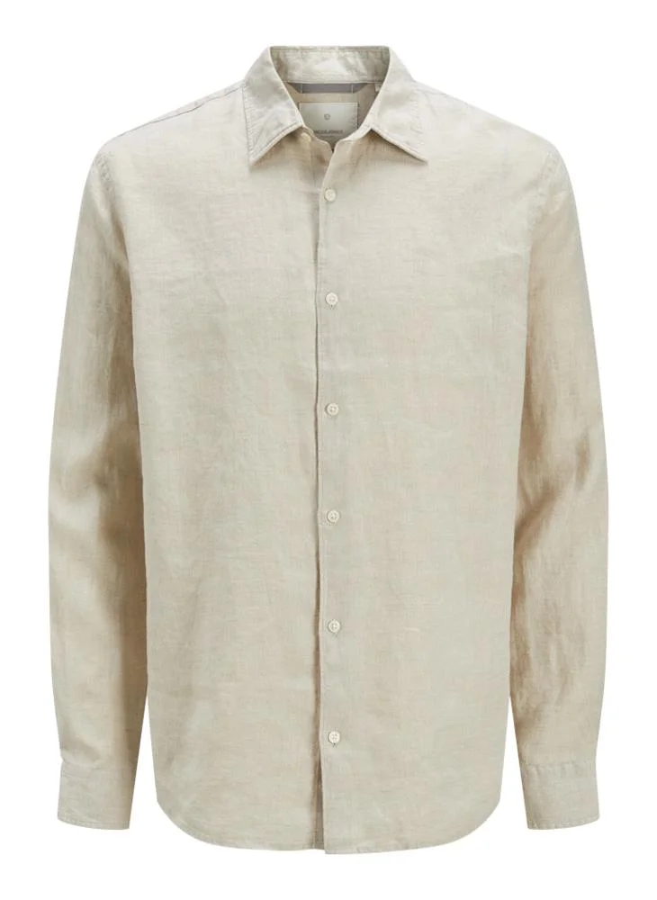 JACK & JONES Jprcclawrence Linen Regular Fit Shirt