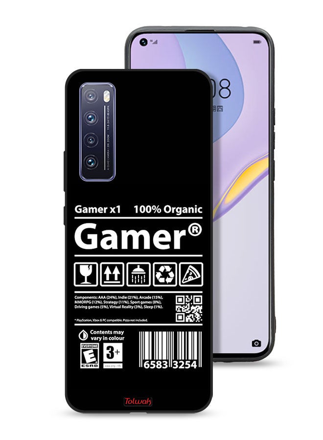 Tolwak Huawei nova 7 5G Protective Case Cover Gamer Sticker - Image 1