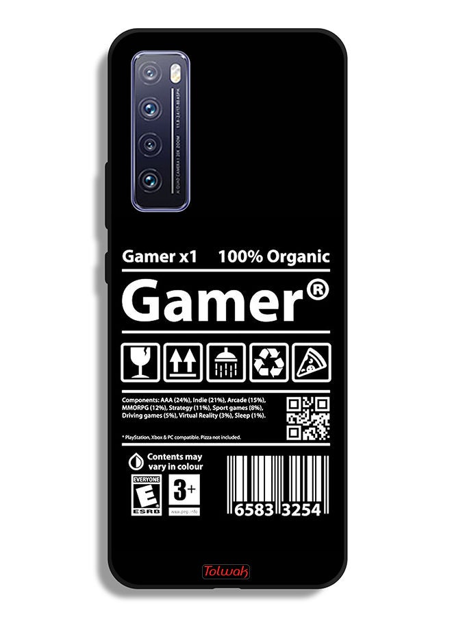 Tolwak Huawei nova 7 5G Protective Case Cover Gamer Sticker - Image 2