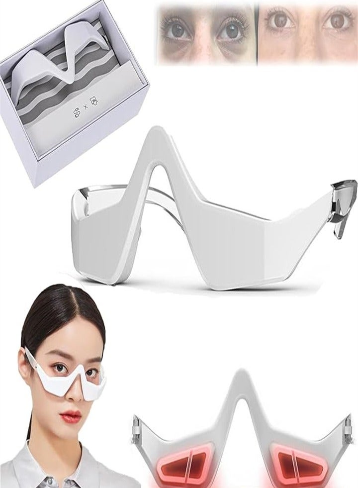 Upgraded version, micro-current eye beauty instrument, eye massager, promotes collagen production, significantly reduces wrinkles, dark circles and eye puffiness - Image 1