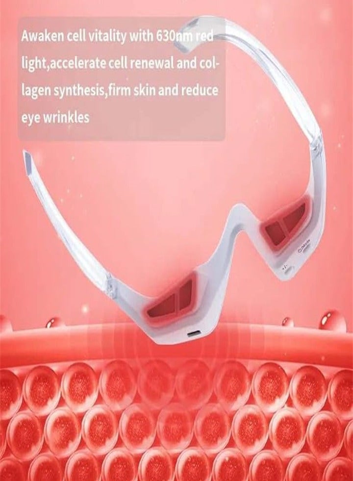 Upgraded version, micro-current eye beauty instrument, eye massager, promotes collagen production, significantly reduces wrinkles, dark circles and eye puffiness - Image 4