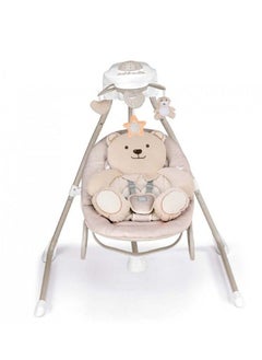 cam Portable Evo Baby Infant Swing, Rocking Rocker, Motion Baby, With Support And Safety, Cradle From 0- 9 Kg - Moon Bear  - Image 4