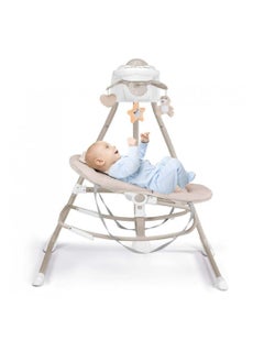 cam Portable Evo Baby Infant Swing, Rocking Rocker, Motion Baby, With Support And Safety, Cradle From 0- 9 Kg - Moon Bear  - Image 5