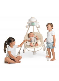 cam Portable Evo Baby Infant Swing, Rocking Rocker, Motion Baby, With Support And Safety, Cradle From 0- 9 Kg - Moon Bear  - Image 2