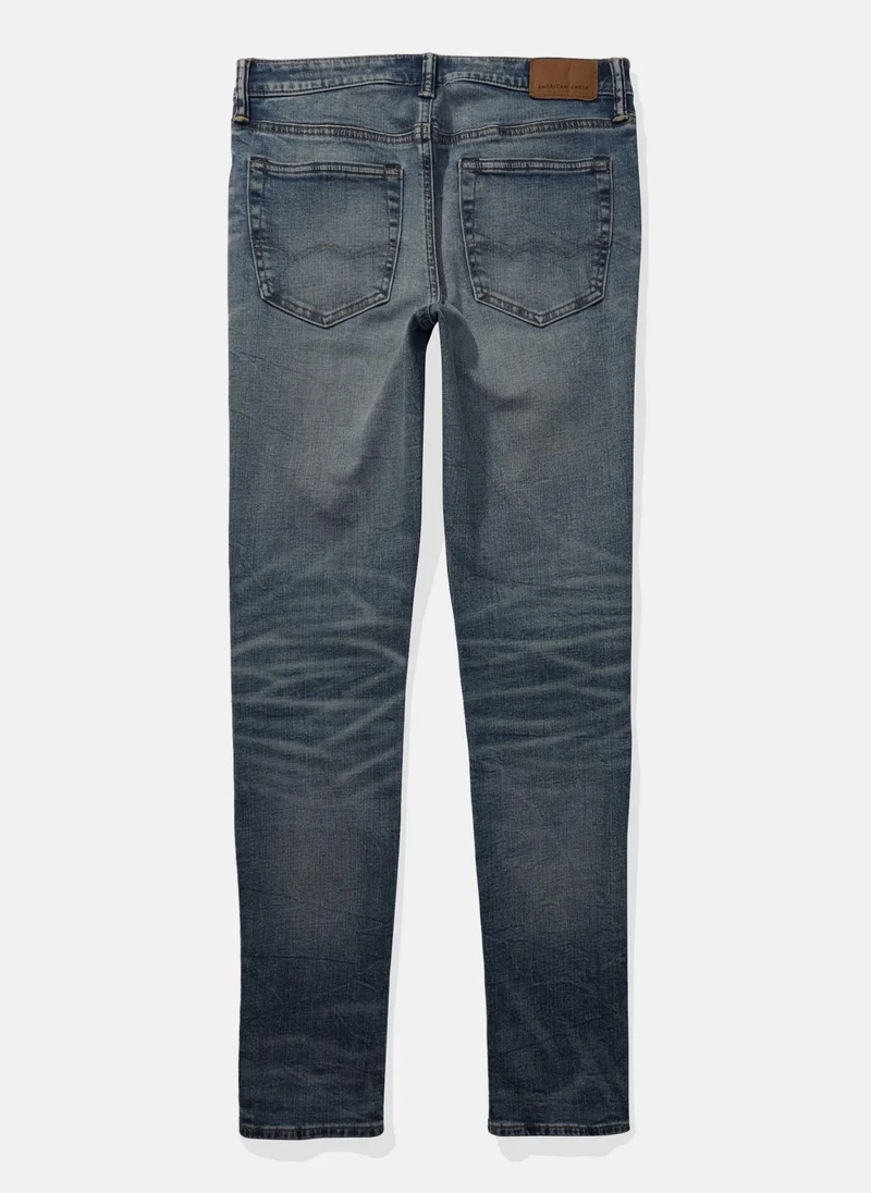 امريكان ايجل Mid Wash Skinny Fit Jeans